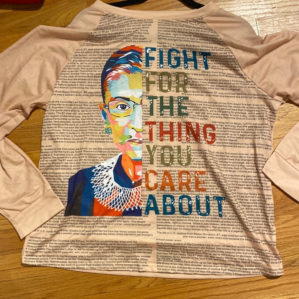 Ruth Bader Ginsburg long sleeve
